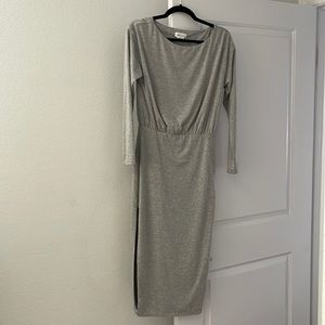 Grey lovers and friends dress
